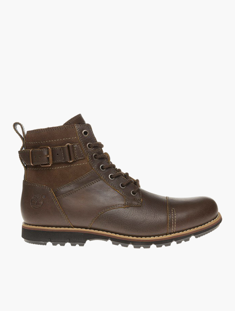 MyRunway | Shop Timberland Brown Brewstah Side Zip Boots for Men